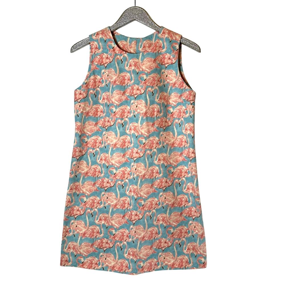 Love, Lilly Flamingo Print Dress
